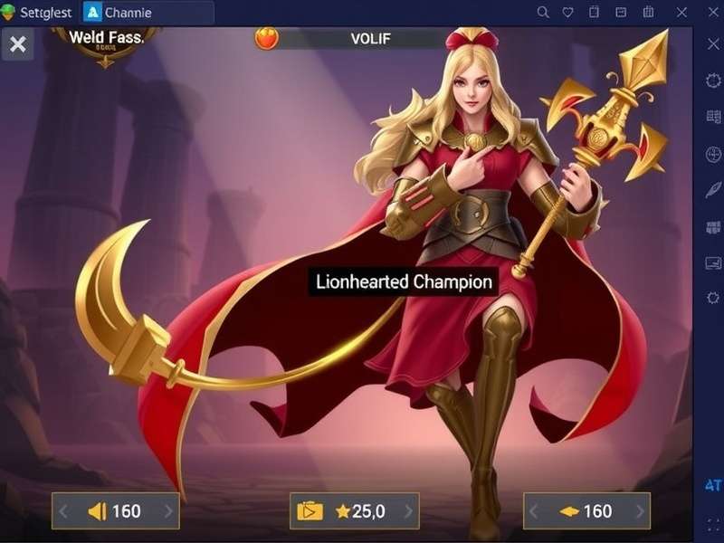 Lionhearted Champion gameplay screenshot